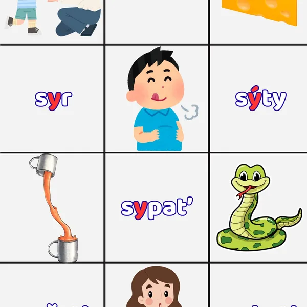 Vybrané slová po S