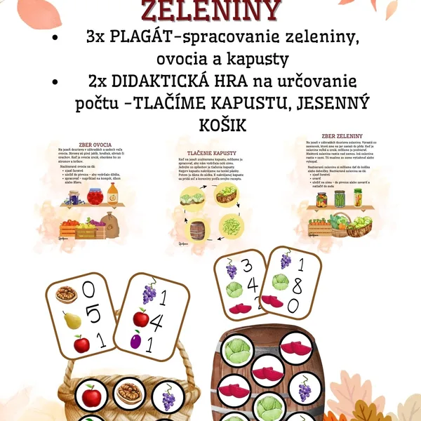 Jesenné spracovanie zeleniny