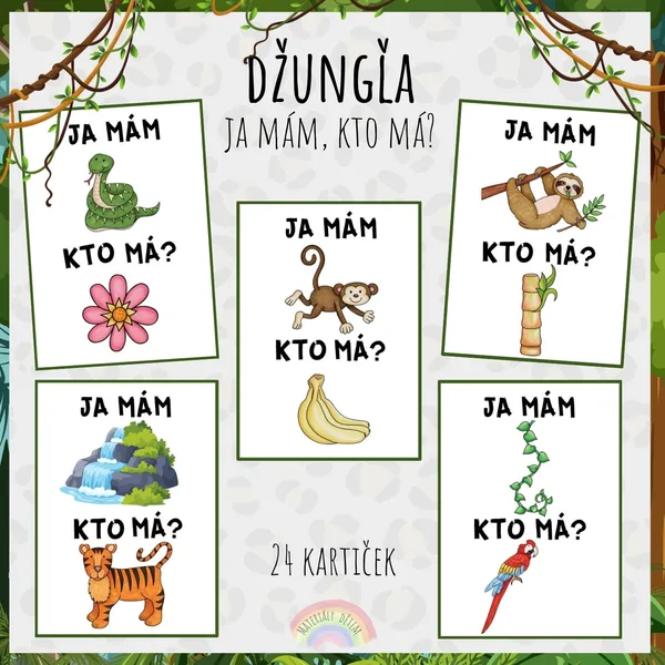 Ja mám, kto má? Džungľa
