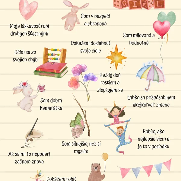 Moje afirmácie na každý deň