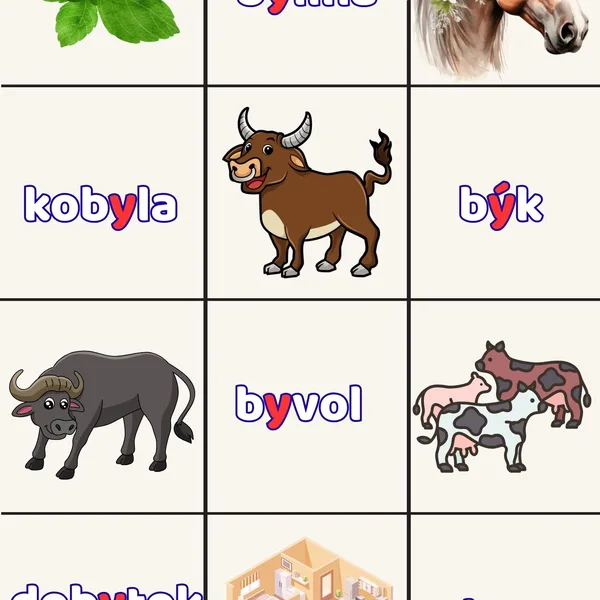 Vybrané slová po B