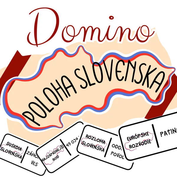 Domino - Poloha Slovenska