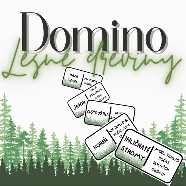 Domino - Lesné dreviny