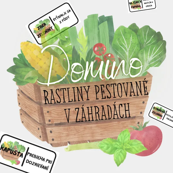 Domino - Rastliny pestované v záhradách