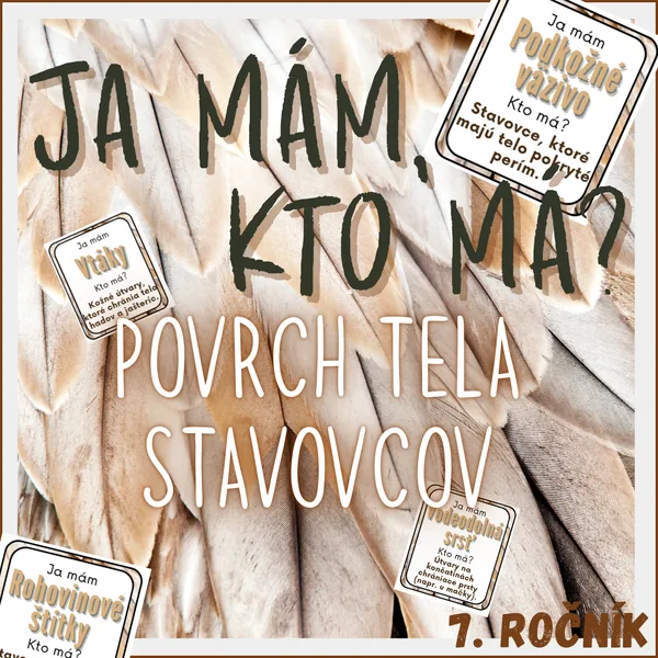 Ja mám, kto má? - Povrch tela stavovcov