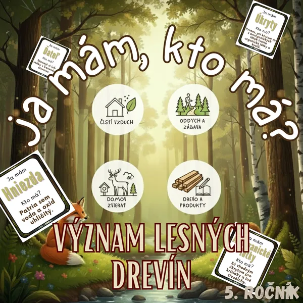 Ja mám, kto má? - Význam lesných drevín