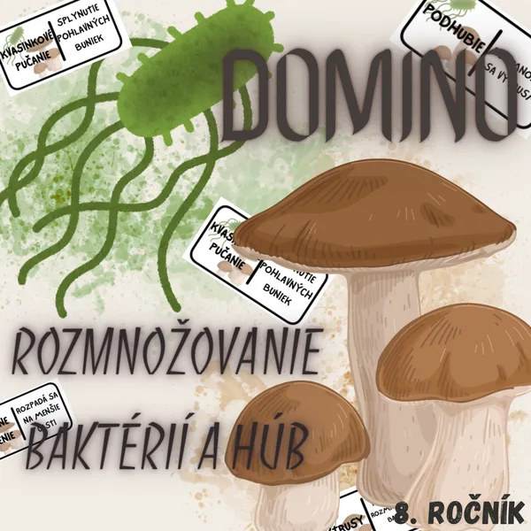 Domino - Rozmnožovanie baktérií a húb 