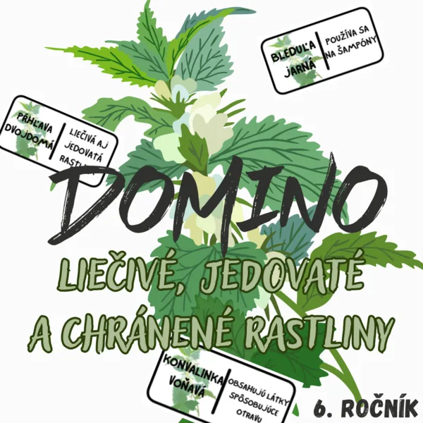 Domino - Liečivé, jedovaté a chránené rastliny