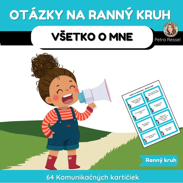 KOMUNIKAČNÉ KARTIČKY NA RANNÝ KRUH - Všetko o mne