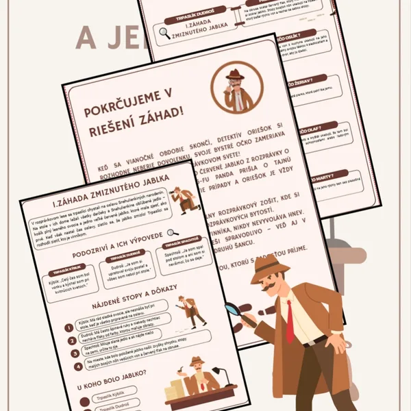 Detektívne záhady - Rozprávkové postavy 1 