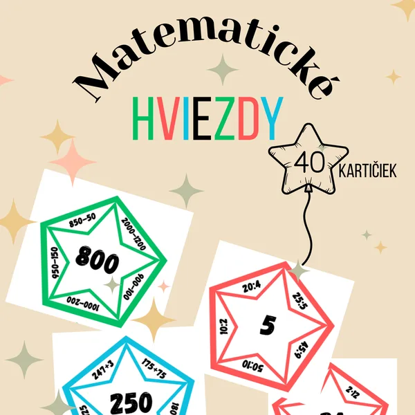 Matematické hviezdy.