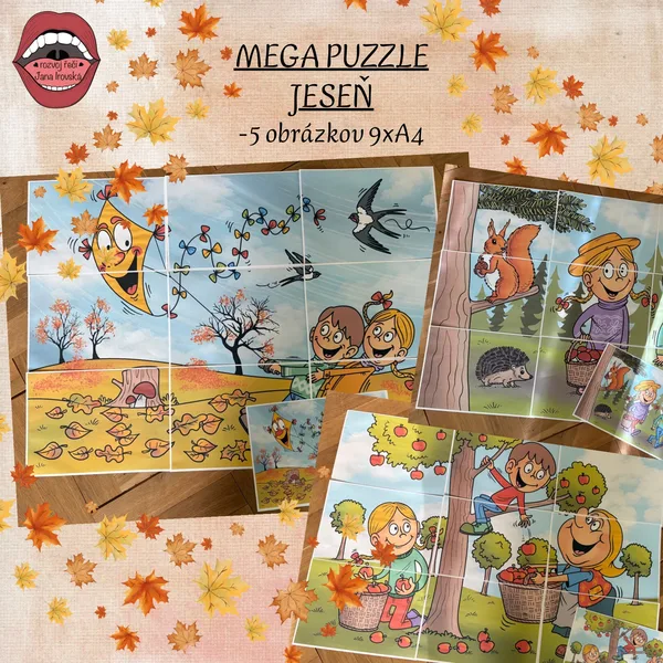MEGA PUZZLE JESEŇ