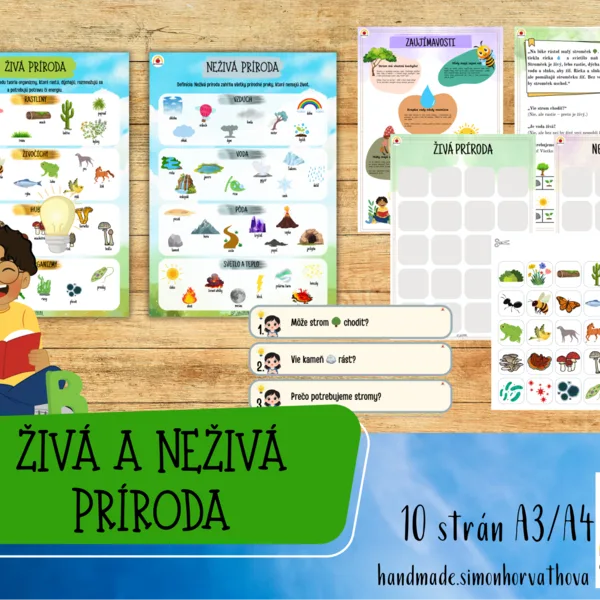 Živá a neživá príroda, Príroda