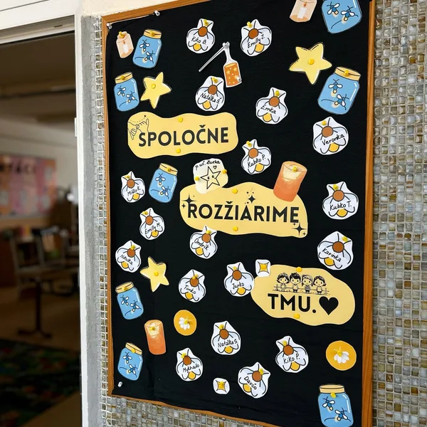 Nástenka - Spoločne rozžiarime tmu.
