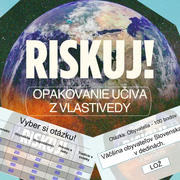 RISKUJ! - Opakovanie učiva z vlastivedy