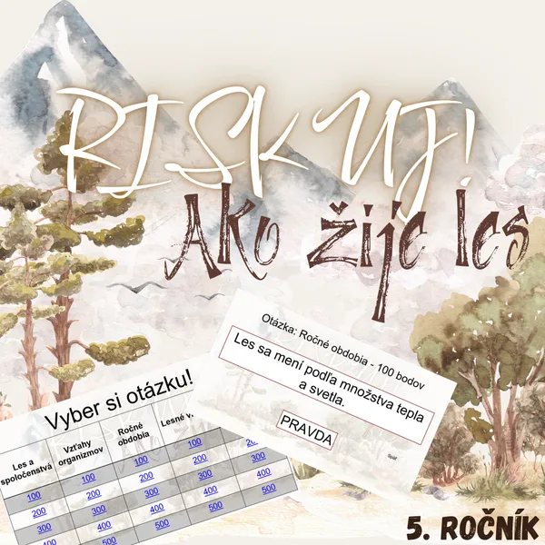 RISKUJ! - Ako žije les