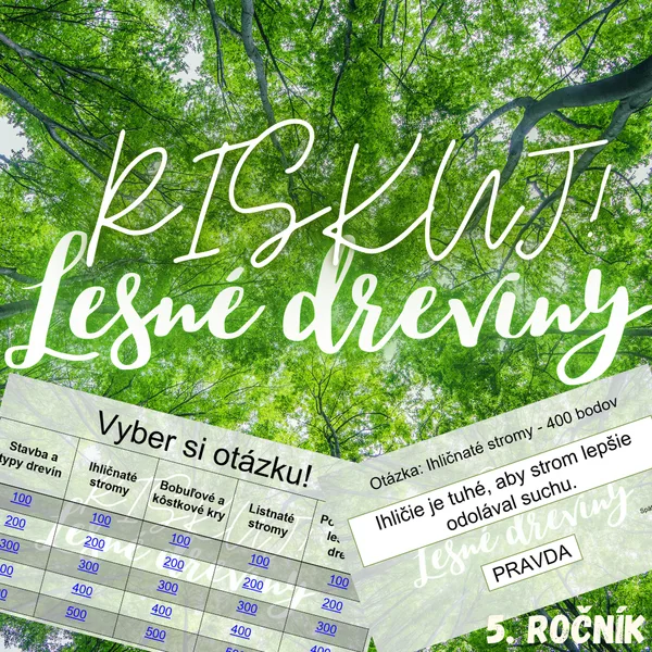 RISKUJ! - Lesné dreviny