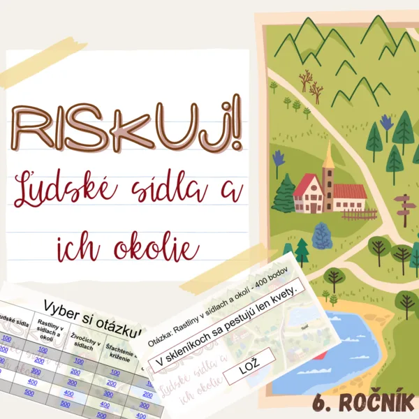 RISKUJ! - Ľudské sídla a okolie