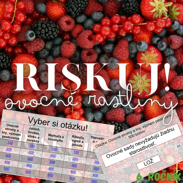 RISKUJ! - Ovocné rastliny