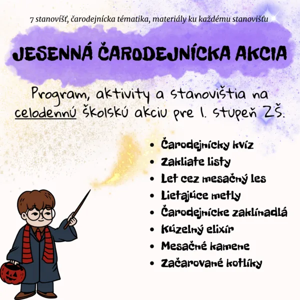 Jesenná čarodejnícka akcia