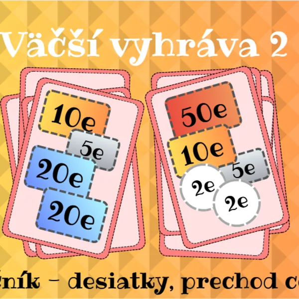 Väčší vyhráva 2🫰💵 