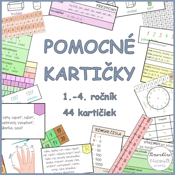 Pomocné kartičky