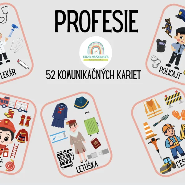 Komunikačné karty - Profesie