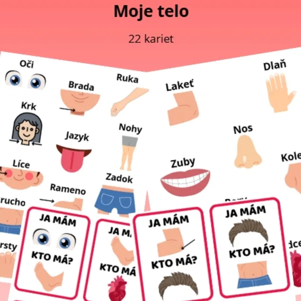 Ja mám, kto má? - Moje telo