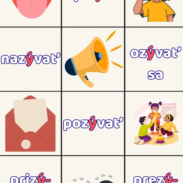 Vybrané slová po Z