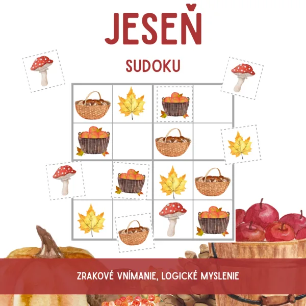 JESEŇ - sudoku