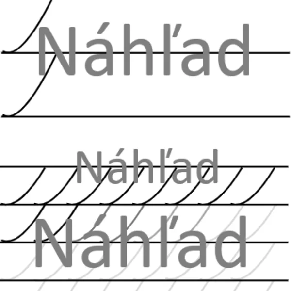 Pravý oblúk - pracovný list