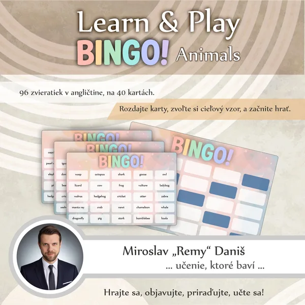 Learn & Play - BINGO! Animals