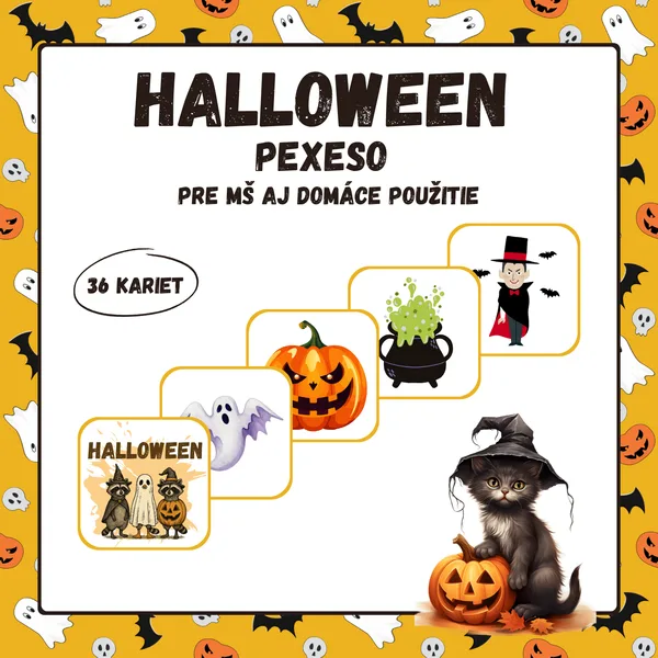 Halloween – pexeso