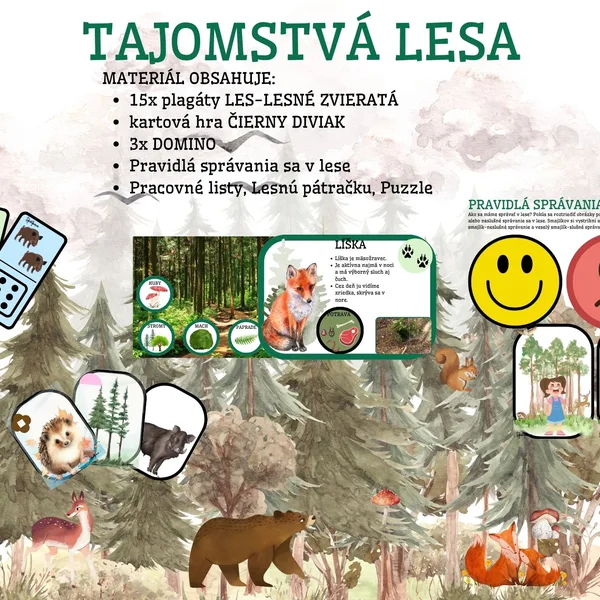 TAJOMSTVÁ LESA