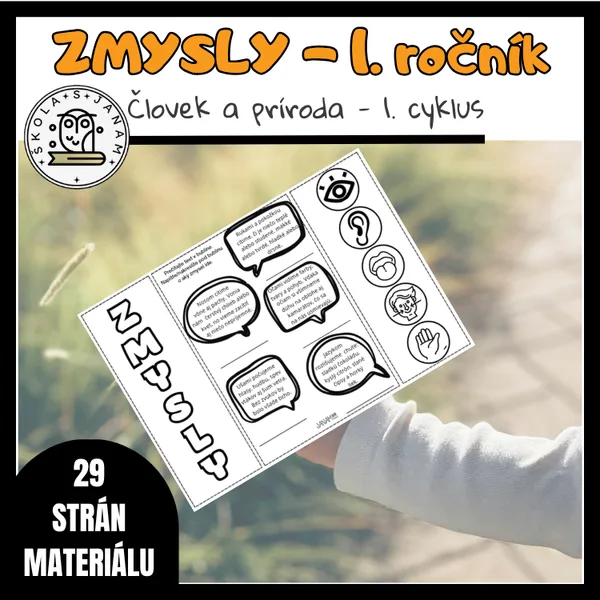 Zmysly človeka - 1. ročník