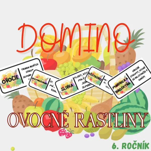 Domino - Ovocné rastliny