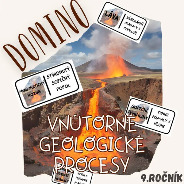 Domino - Vnútorné geologické procesy