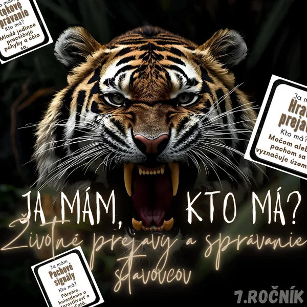 Ja mám, kto má? - Životné prejavy a správanie stavovcov