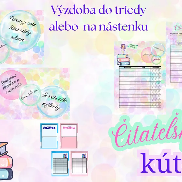 Výzdoba triedy- Čitateľský kútik 