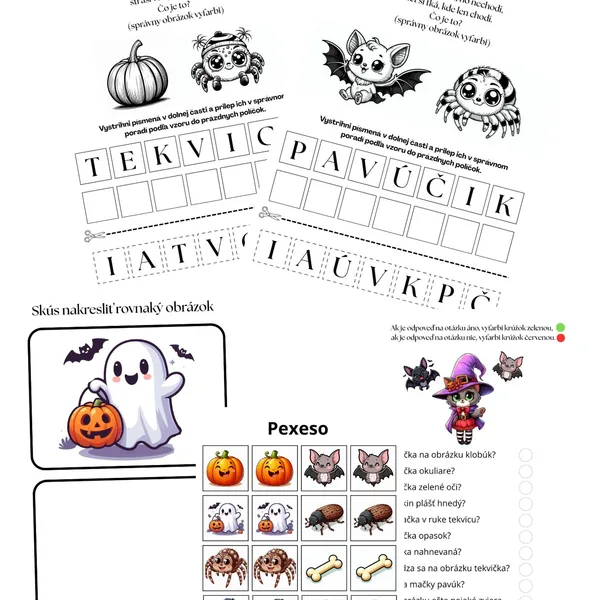 Halloweenske aktivity