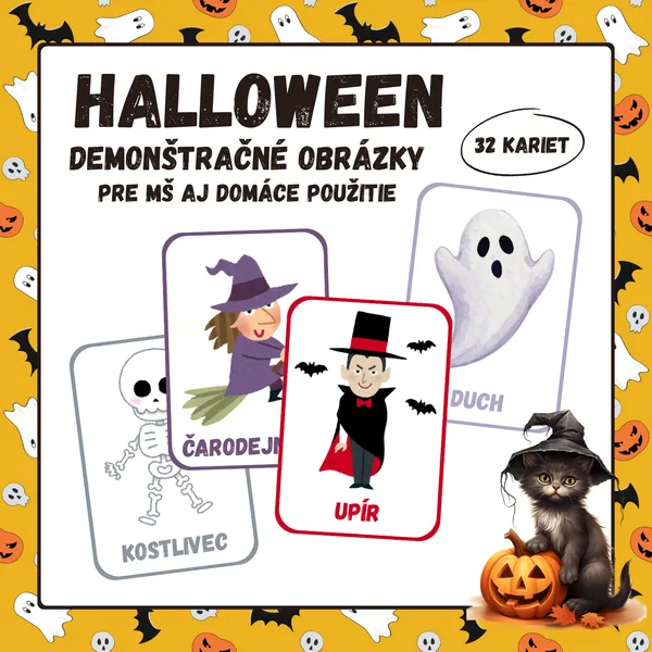 Halloween – demonštračné obrázky