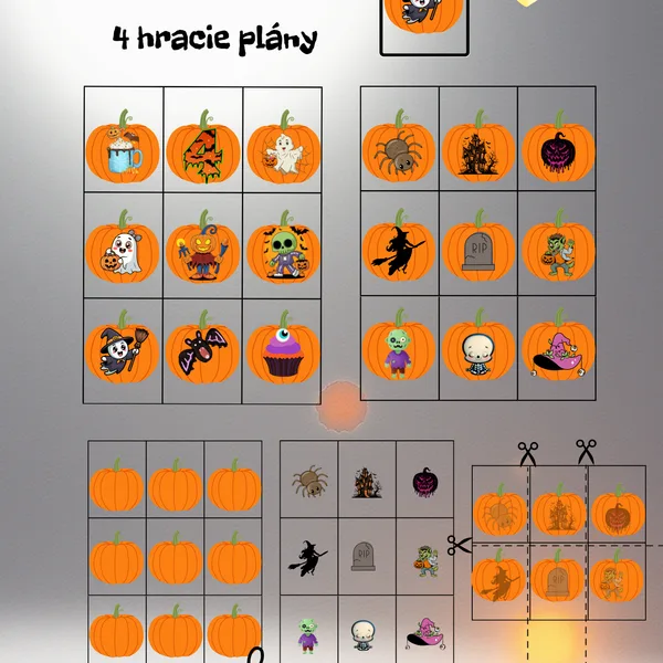 Halloween hra - presvecovačka