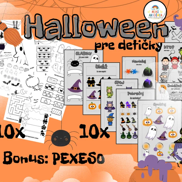Halloween pre detičky