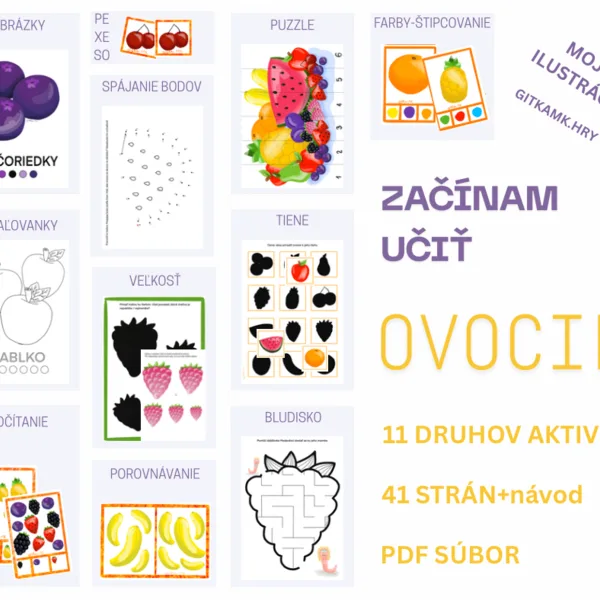 OVOCIE - Začínam učiť