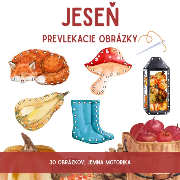 JESEŇ - prevlekacie obrázky