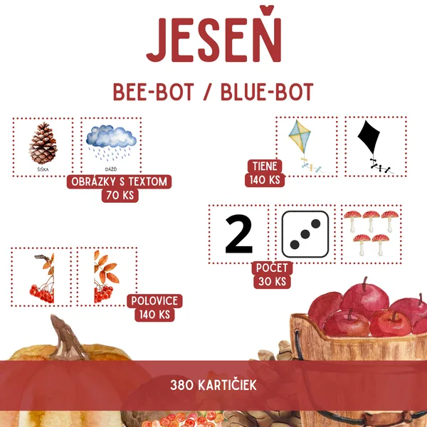 JESEŇ - Bee-Bot / Blue-Bot