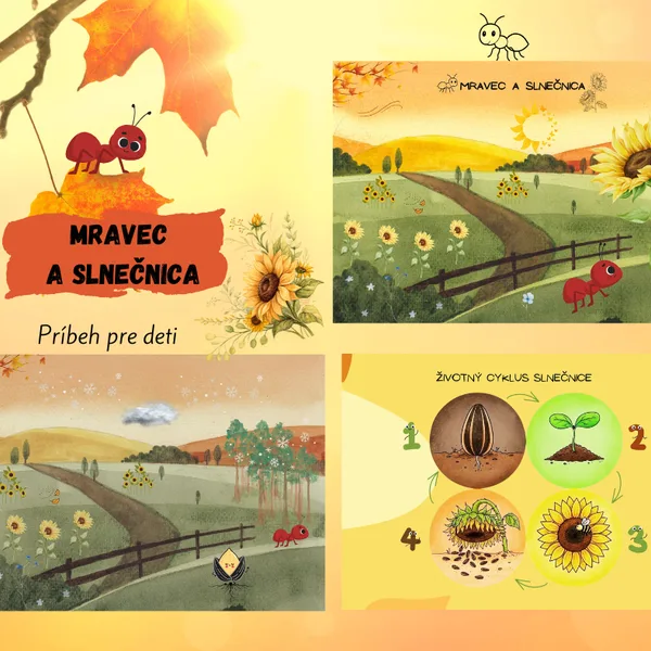 Mravec a slnečnica