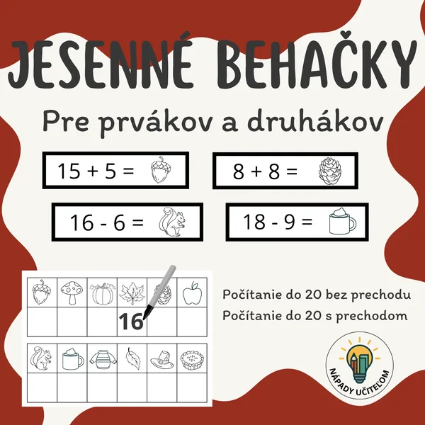 JESENNÉ BEHAČKY 🍁🍄🍂☔️