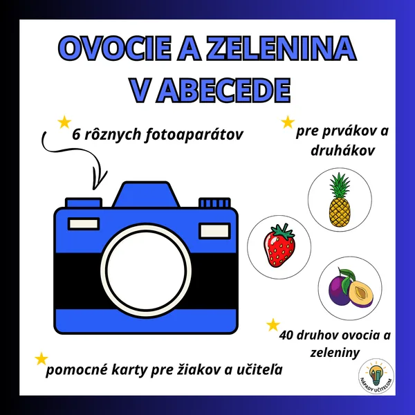 OVOCIE A ZELENINA V ABECEDE 🍎🥕