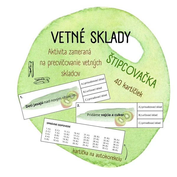 Vetné sklady - štipcovačka